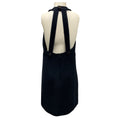 Load image into Gallery viewer, Chloe Iconic Navy Sleeveless Boucle Wool Dress