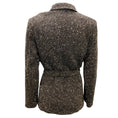 Load image into Gallery viewer, Max Mara Brown / Ivory Wool Tweed Jacket with Belt