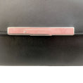 Load image into Gallery viewer, Celine Black Leather Large Fold Over Clutch
