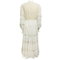 Load image into Gallery viewer, Zimmermann White Puckered Cotton Pique Lace Midi Dress