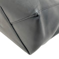 Load image into Gallery viewer, Celine Black Leather Large Fold Over Clutch
