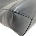 Load image into Gallery viewer, Celine Black Leather Large Fold Over Clutch