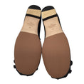Load image into Gallery viewer, Valentino Black Rockstud Satin Ballet Flats