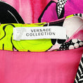 Load image into Gallery viewer, Versace Collection Pink / Lime Zip Detail Dress
