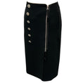 Load image into Gallery viewer, Altuzarra Black Zipper Detail Crepe Skirt