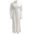 Load image into Gallery viewer, Paco Rabanne White Cotton Eyelet Dress
