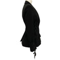 Load image into Gallery viewer, Moschino Couture Black Lace Up Jacket