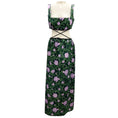 Load image into Gallery viewer, Agua by Agua Bendita Green / Purple Multi Peonia Peonia Ocaso Maxi Dress
