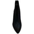 Load image into Gallery viewer, Robert Clergerie Black Shimmer Pull On Booties