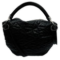 Load image into Gallery viewer, Akris Black Quilted Leather Hobo Shoulder Bag