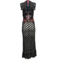 Load image into Gallery viewer, Etro Black Multi Knit Maxi Dress
