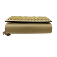 Load image into Gallery viewer, Christian Louboutin Beige Leather Spiked Paloma Clutch