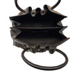 Load image into Gallery viewer, Oscar de la Renta Brown Multi Beaded and Stone Embellished Leather Handbag