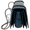 Load image into Gallery viewer, Akris Indigo Blue Crocodile Leather Small Alice Bag