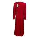 Load image into Gallery viewer, Roland Mouret Red Long Sleeve Light Cady Midi Dress