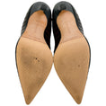 Load image into Gallery viewer, Manolo Blahnik Grey / Wine Leather Pumps