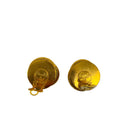 Load image into Gallery viewer, Chanel Gold Pearl Swirl Clip-On Earrings