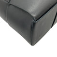 Load image into Gallery viewer, Bottega Veneta Black Maxi Intreccio Leather Small Arco Tote