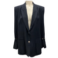 Load image into Gallery viewer, TWP Midnight Wool Blazer