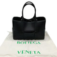 Load image into Gallery viewer, Bottega Veneta Black Maxi Intreccio Leather Small Arco Tote