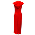 Load image into Gallery viewer, Maison Rabih Kayrouz Poppy Red Hooded Sleeveless Crepe Jumpsuit