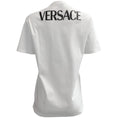 Load image into Gallery viewer, Versace White Cotton Happy Face Logo Short Sleeve Top
