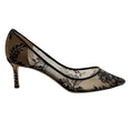 Load image into Gallery viewer, Jimmy Choo Black Lace Agnes Pumps
