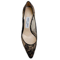 Load image into Gallery viewer, Jimmy Choo Black Lace Agnes Pumps
