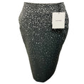 Load image into Gallery viewer, Alex Perry Slate Grey Crystal Suiting Pencil Skirt