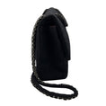 Load image into Gallery viewer, Chanel Black Quilted Jersey 2.55 Flap Handbag
