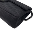 Load image into Gallery viewer, Chanel Black Quilted Jersey 2.55 Flap Handbag