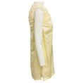 Load image into Gallery viewer, Celine Cream Ruched Sleeveless Satin Mini Dress