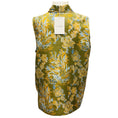 Load image into Gallery viewer, Lafayette 148 New York Chive Multi Sleeveless Floral Print Button Down Blouse