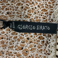 Load image into Gallery viewer, Giorgio Brato Gold Mesh Leather Jacket