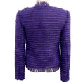 Load image into Gallery viewer, L'Agence Purple Tweed Angelina Jacket