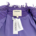 Load image into Gallery viewer, L'Agence Purple Tweed Angelina Jacket