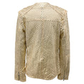 Load image into Gallery viewer, Giorgio Brato Gold Mesh Leather Jacket