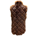 Load image into Gallery viewer, Michael Kors Brown Sable Fur Vest