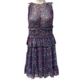 Load image into Gallery viewer, Ulla Johnson Blue / Pink Ditsy Floral Silk Dress