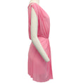 Load image into Gallery viewer, Rick Owens Pop Pink Draped Cut Out Shoulder Dress
