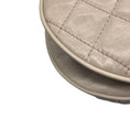 Load image into Gallery viewer, Chanel Light Lilac Quilted Aged Leather Bubble Flap Handbag