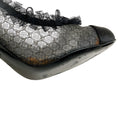 Load image into Gallery viewer, Chanel Black Lace Ruffle Pumps