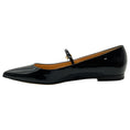 Load image into Gallery viewer, Gianvito Rossi Black Patent Leather Ribbon Jane Flats