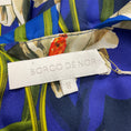 Load image into Gallery viewer, Borgo de Nor Magnolia Garden Navy Silk Twill Amina Dress