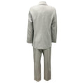 Load image into Gallery viewer, Peserico Grey Shimmer Wool Jacket and Pants Suit Set
