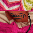 Load image into Gallery viewer, Missoni Pink Multi Sleeveless Zig Zag Knit Dress