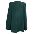 Load image into Gallery viewer, Chloe Lightless Green Wool and Mohair Cape