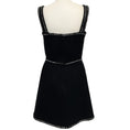 Load image into Gallery viewer, Alexander McQueen Black Wool Tweed Bombe Dress