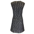 Load image into Gallery viewer, Alexander McQueen Black / White Sleeveless Boucle Tweed Mini Dress
