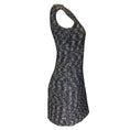 Load image into Gallery viewer, Alexander McQueen Black / White Sleeveless Boucle Tweed Mini Dress
